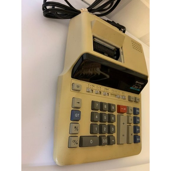 Sharp EL-1197GIII 10 Digit Large Display GT Office Ribbon Printing Calculator - Picture 6 of 9